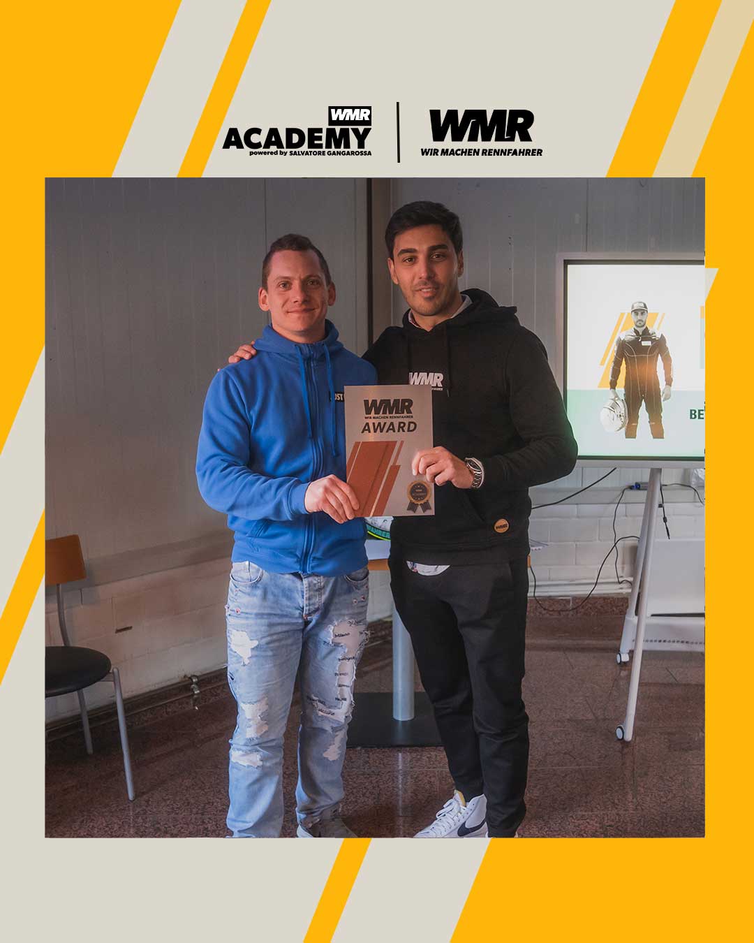 Lizenz-Übergabe WMR Academy 01