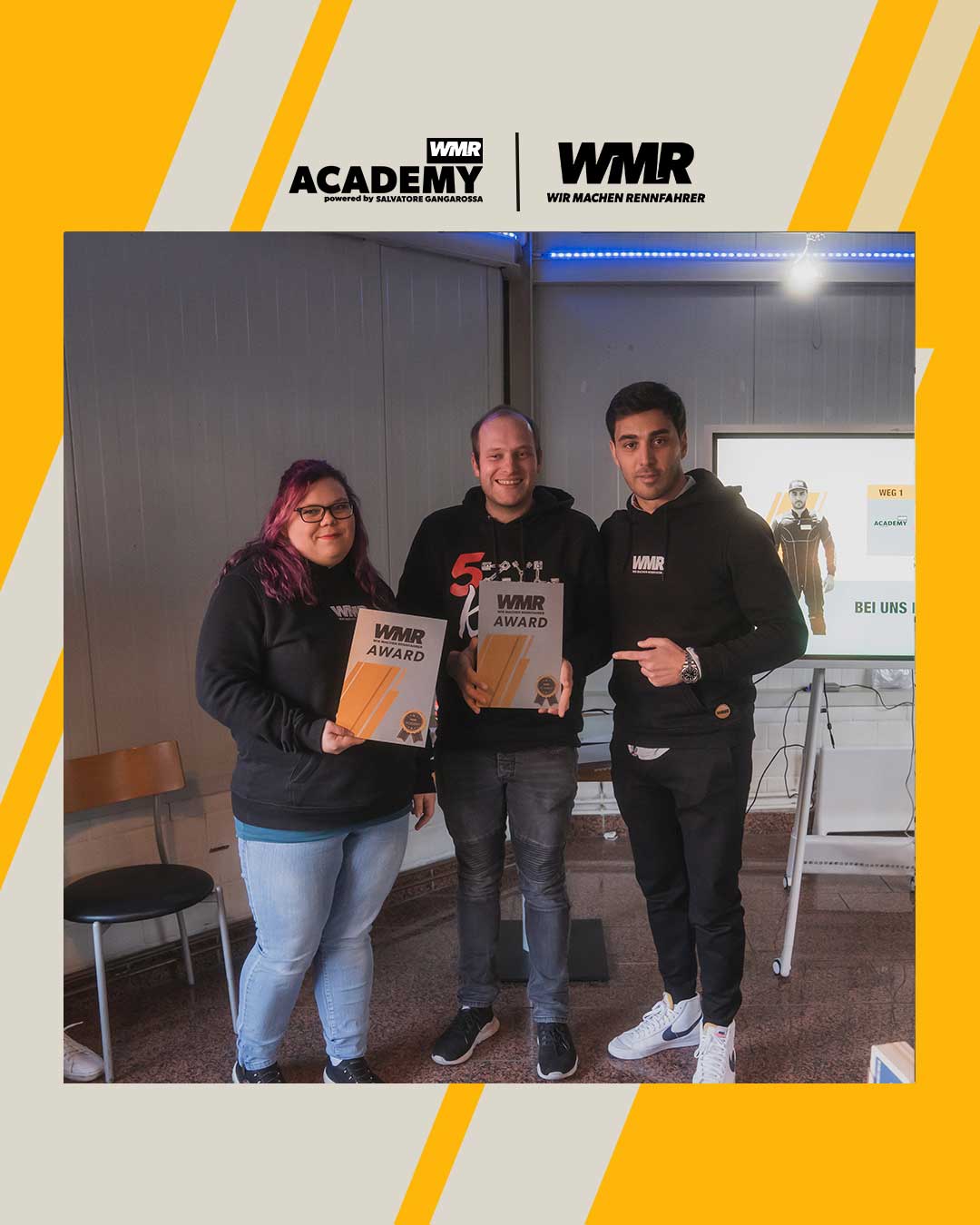 Lizenz-Übergabe WMR Academy 02