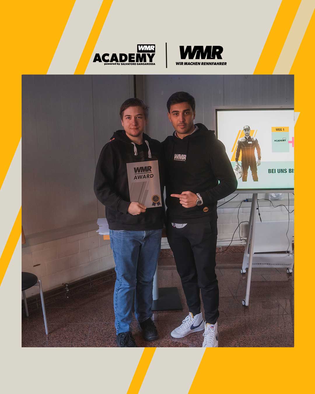 Lizenz-Übergabe WMR Academy 05