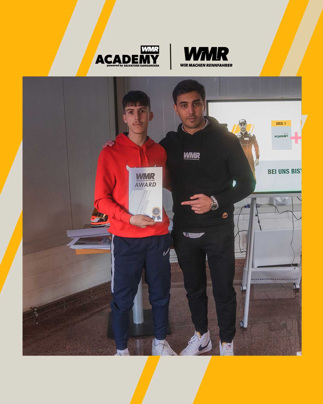 Lizenz-Übergabe WMR Academy 07